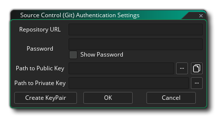 Plugins Git SCM Preferences - Add new SSH keypair