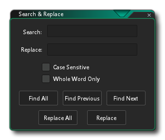 Search In Scripts Window