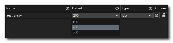Object Editor List Menu