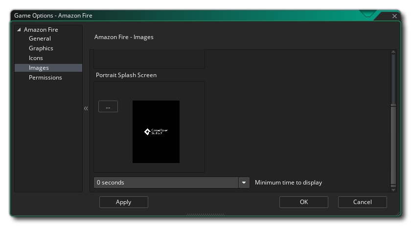 Amazon Fire Images Options