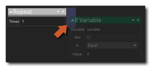 Drop Actions Into A Repeat Loop