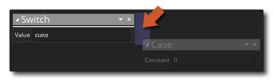 Drop Case Actions Into A Switch